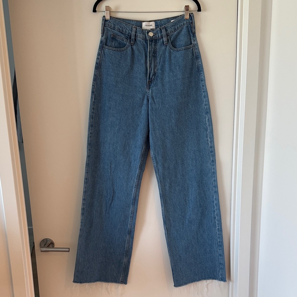 FRAME Le High ‘N’ Tight Wide-Leg Jeans